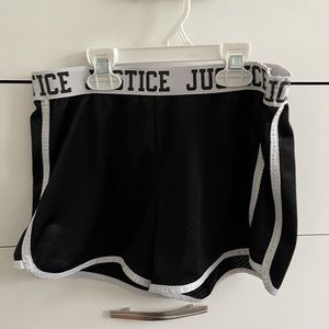 Black Justice Shorts